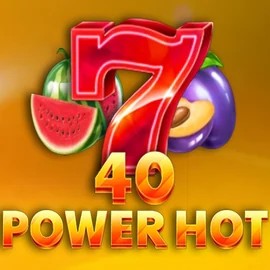 40 Power Hot slot logo by Amusnet Interactive at SkyHills Casino