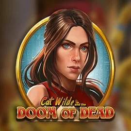 Slots logo of Cat Wilde and the Doom of Dead from Play'n GO at SkyHills Casino